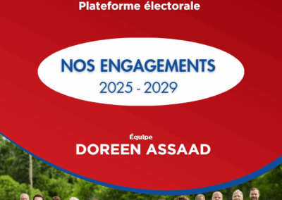 Plateforme électorale 2025 de Brossard Ensemble